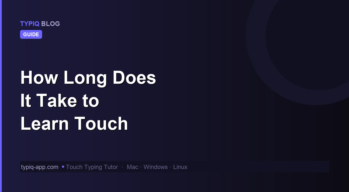 Combien de temps pour apprendre la dactylographie ? (Calendrier réaliste)